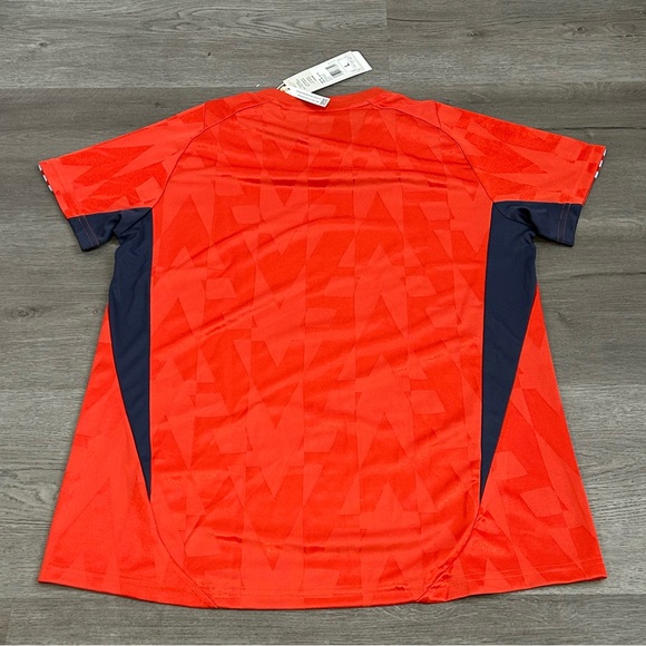 Adidas Women’s Tiro Ss AEROREADY Jersey Red Size Large NWT - Picture 4 of 11